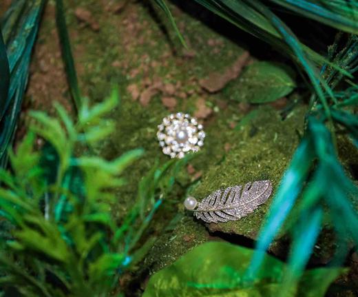 美裕珍珠淡水珍珠胸针 商品图1