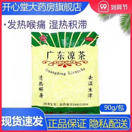 罗浮山观鹤广东凉茶90g/包清热解暑祛湿生津四时感冒发热喉痛湿热 商品图0