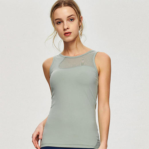 【100元任选4件】水沐伊朵春夏瑜伽背心5356（清仓产品，收货7天内支持调换、不退款） 商品图1