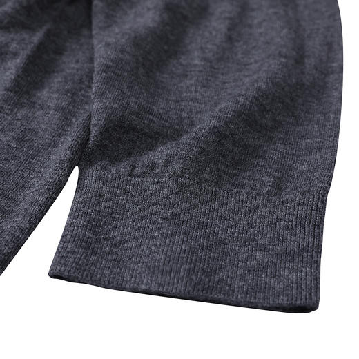 GOOD LUCK /德鲨绵羊毛混纺时尚提花圆领休闲羊毛衫F283215 商品图12