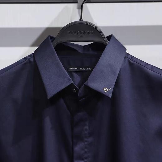PEACEBIRD/太平鸟男装2021秋时尚百搭休闲衬衫BYCAB3X08 商品图1
