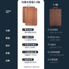  炊大皇 实木砧板 纯正乌檀木加厚砧板整木防霉切菜板家用擀面案板方形菜墩家用 38*26*3CM 商品缩略图4