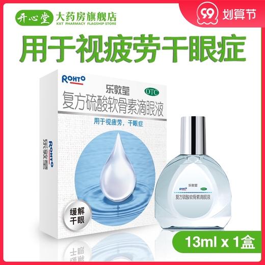 曼秀雷敦 乐敦莹 复方硫酸软骨素滴眼液13ml 眼睛视疲劳 干眼症 商品图0