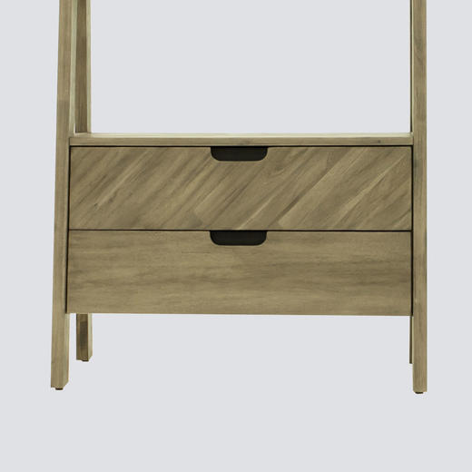 NS家居nsfurniture客厅进口实木书架、陈列架NSCB-TIL L02B 商品图3