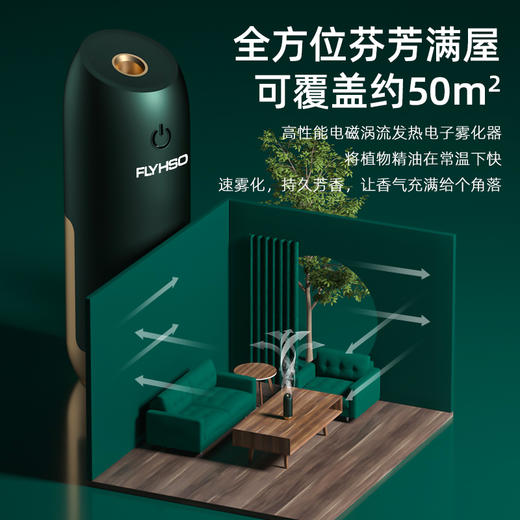 【自动喷香扩香机】香薰机 定时自动喷雾喷香机 家用香氛机 洗手间除异味 空气净化扩香器 商品图2