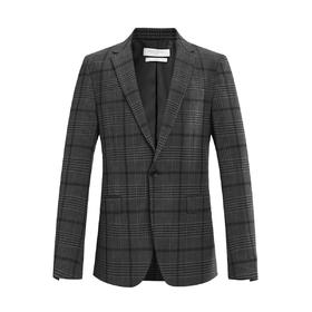 太平鸟男装 新款灰色商务休闲西服外套西装BYBAB3X31