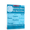 Scholastic学乐 240 Vocabulary Words Kids Need to Know:孩子需要知道的240个单词 小学生家庭作业英文原版书 练习词汇 商品缩略图2