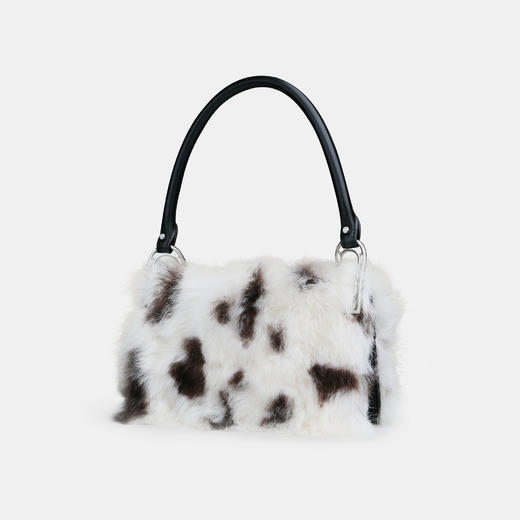 Deco Line 白棕直毛方包 商品图1