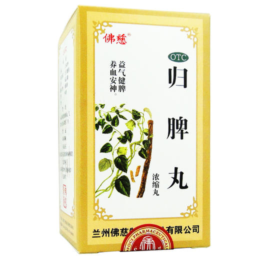 佛慈归脾丸(浓缩丸)240丸失眠多梦养血安神益气健脾头昏头晕 商品图2