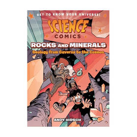 【英文原版】科学漫画 岩石与矿藏 Science Comics Rocks and Minerals 英语学习 分级阅读 青少年