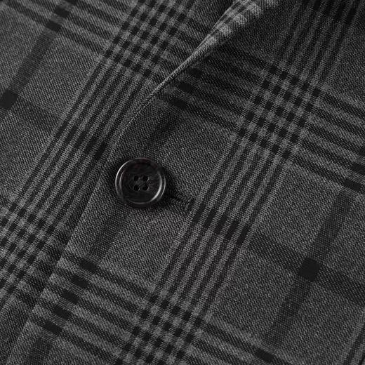 太平鸟男装 新款灰色商务休闲西服外套西装BYBAB3X31 商品图3