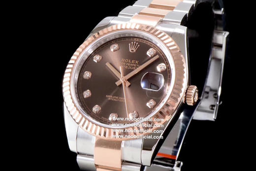 AR强神作DATEJUST级904L日志型41系列＂126331＂腕表间玫瑰金，表壳表带运用超级904L铸造而成，并行代 商品图2