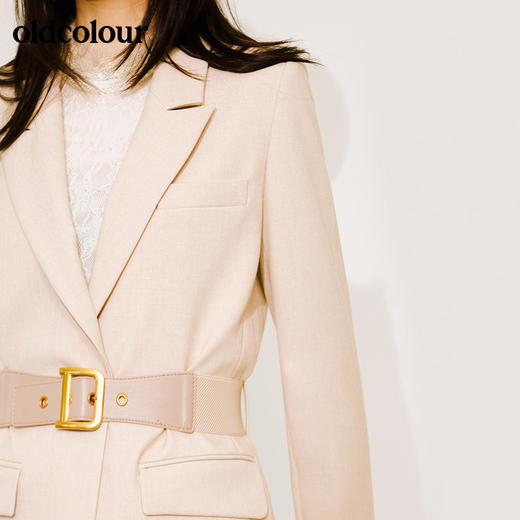 oldcolour秋季专柜新款修身西装外套女M34048429 商品图4