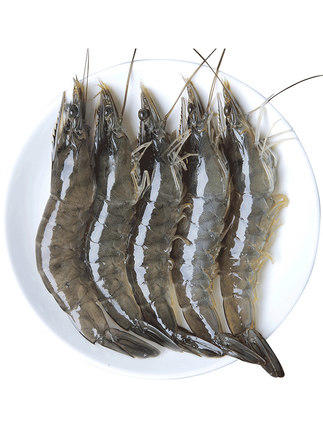 新鲜冷冻正大大青虾/盒 净重3斤左右 商品图4