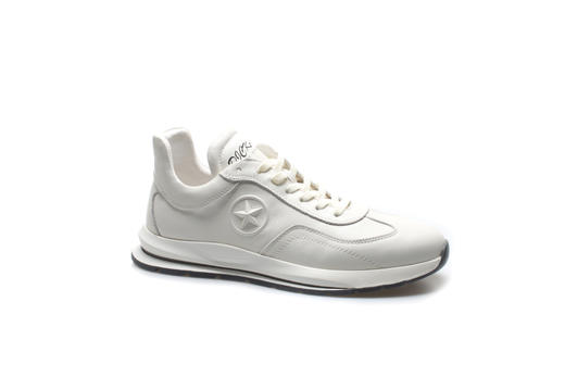 豪麟名鞋奥莱迪嘉男装牛皮革动感休闲鞋DJMMA12MX008白色  原价1660元 商品图0