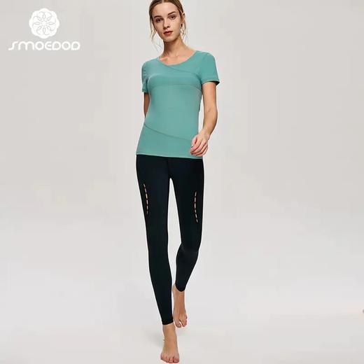 【100元任选4件】水沐伊朵春夏瑜伽短袖5336（清仓产品，收货7天内支持调换、不退款） 商品图4