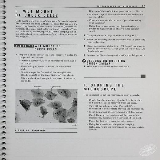 解剖学与生理学基础实验手册 Essentials Of Anatomy And Physiology Laboratory Manual 英文原版  商品图7