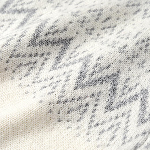 famecoco范可儿长袖连衣裙复古风秋冬羊毛针织长裙F218FA002 商品图4