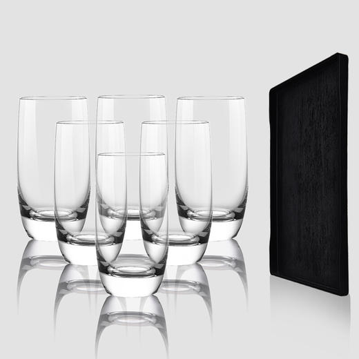 泰国LUCARIS进口无铅水晶玻璃杯果汁杯子套装耐热欧式喝水家用 商品图5