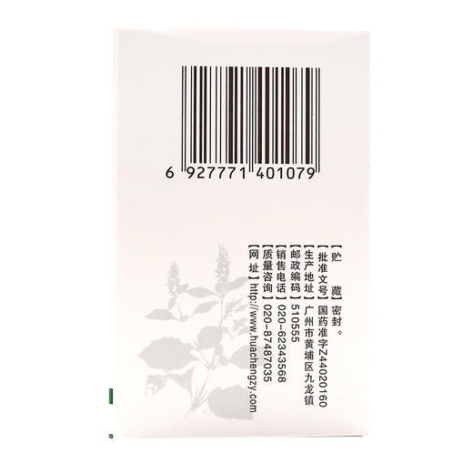 白云山花城藿胆丸36g 芳香化浊 清热通窍 湿浊内蕴 胆经郁 商品图3