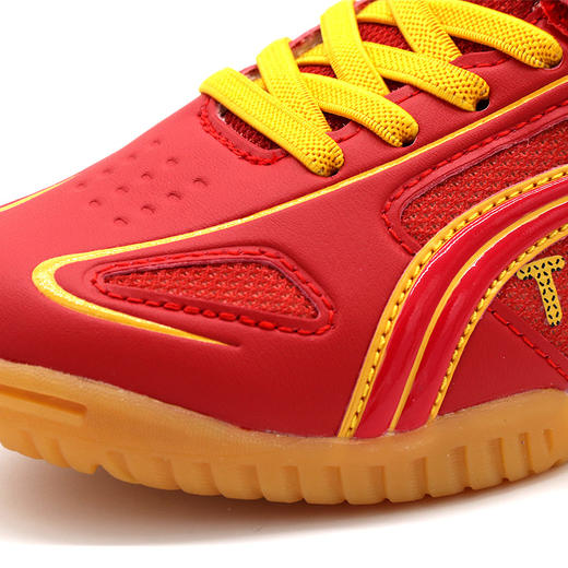 Tibhar挺拔儿童乒乓球鞋02107彩翼专业儿童运动鞋童鞋绚丽红 商品图5