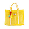 HUJI祤集手拎袋PALETTE条纹黄色 商品缩略图1