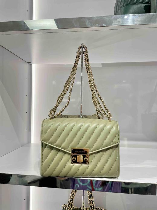 美现🍃抹茶色！清爽好适合夏天背~MK rose 小香风羊皮链条包⛓️只要￥950 商品图0