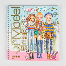 TOPMODEL创意换装贴纸书-Ferige & Christy & JillTOPC0410452E