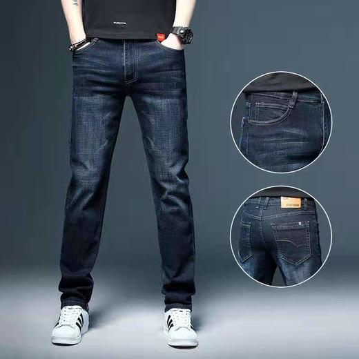 蜘蛛王男士商务休闲牛仔裤2618 商品图0