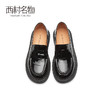 西村名物2021秋季款学院风小皮鞋女日系jk制服鞋平底乐福鞋X21AM11151 商品缩略图2