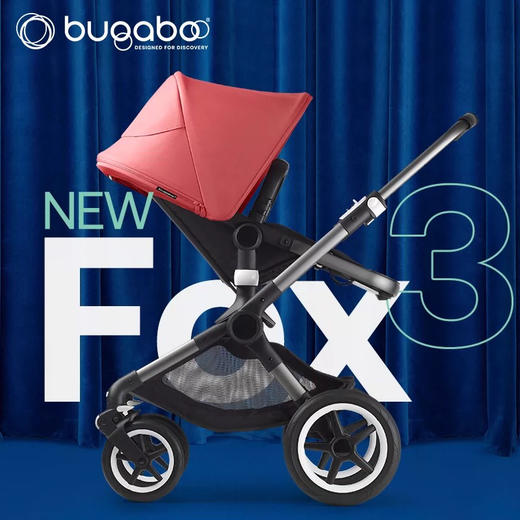 荷兰 BUGABOO FOX3 博格步全功能高景观婴儿推车 轻便可坐躺 商品图0