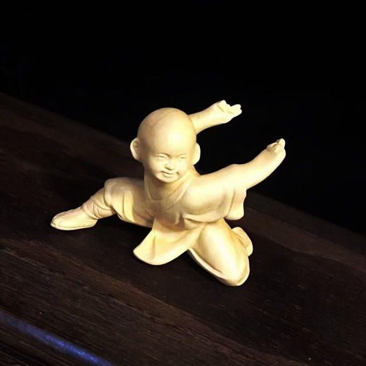 功夫小子°黄杨木摆件 商品图4