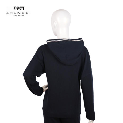 珍贝带帽女衫55330-1 商品图1