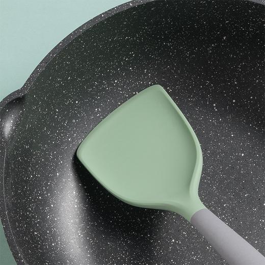 炊大皇护锅铲 不粘锅硅胶铲 炒菜铲子 厨具套装不锈钢 硅胶锅铲 硅胶铲 商品图1