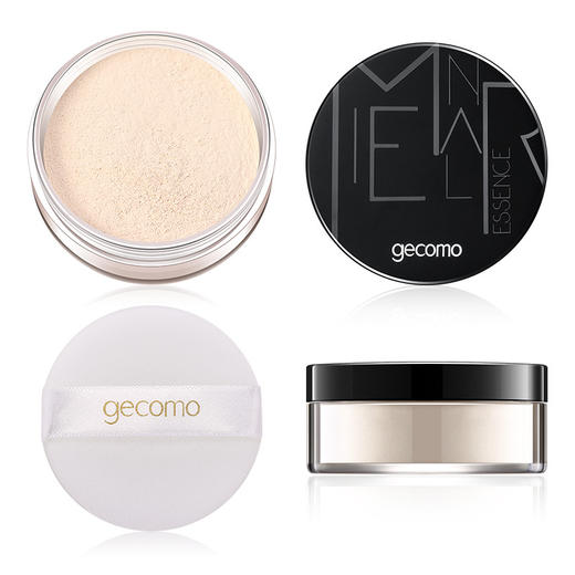 【美妆个护】GECOMO 格蒙 控油透气定妆粉透明蜜粉 商品图3
