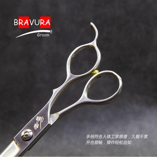 直剪 D2D-70 意大利BRAVURAGROOM宠物美容D系列 商品图3
