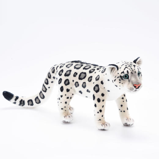 雪豹仿真PP棉毛绒公仔玩具 商品图2