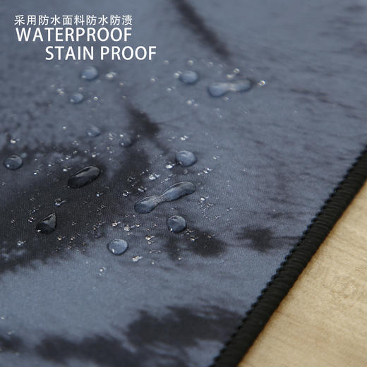 雪豹写真大号天然橡胶办公学习游戏桌垫防水鼠标垫 商品图4