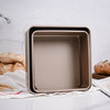 百钻活底深方盘 烤箱用正方形烤盘 家用不沾蛋糕面包模具8寸9.5寸 商品缩略图0