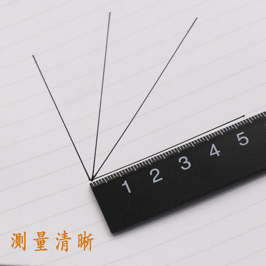 无印良品黑白网格直尺15CM 商品图3