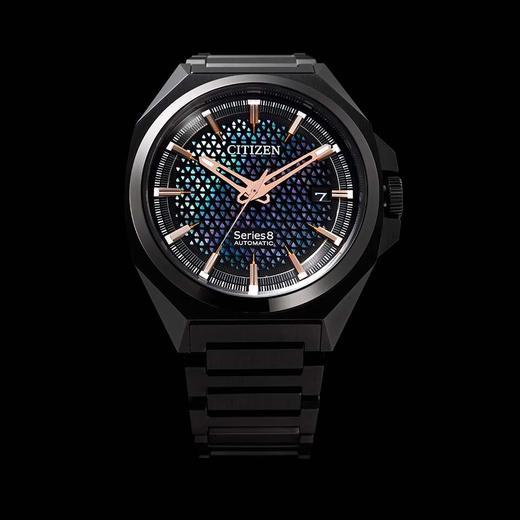 西铁城日本正品全新Series8系列商务休闲贝母盘机械手表男NA1015-81Z 商品图3