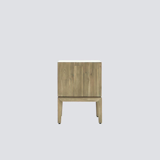 NS家居nsfurniture卧室进口实木床头柜NSSC-GIA B02 商品图3