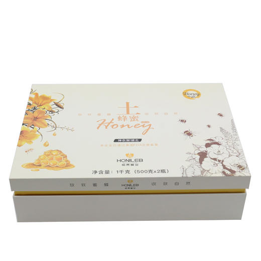 恒亮 江山土蜂蜜礼盒 500g*2瓶装 源自深山 蜜种稀少 商品图2