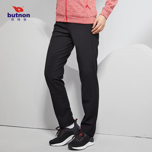 巴特侬butnon女士休闲新品秋冬运动针织长裤W1806 商品图1