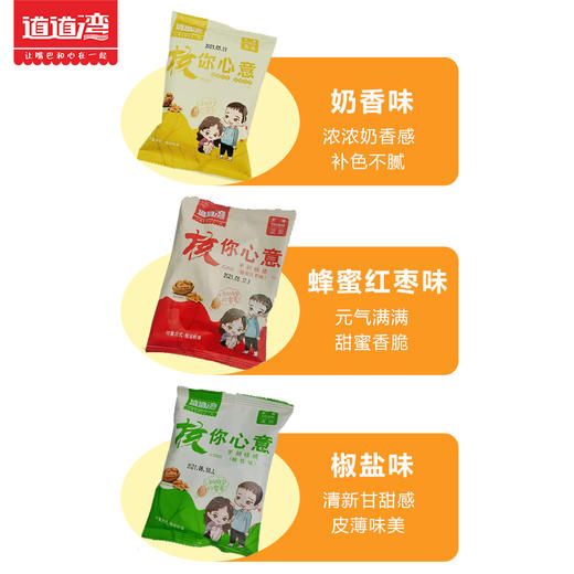 道道湾 纸皮手剥核桃 （奶香味，蜂蜜红枣味，草本味） 商品图2