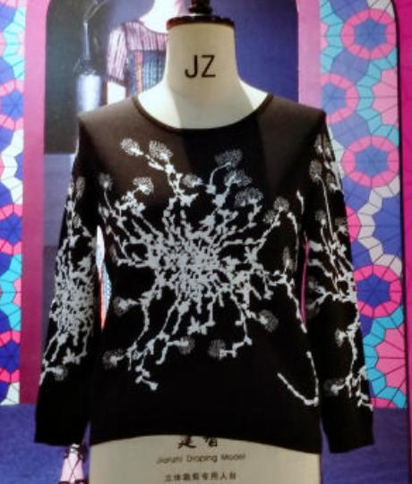 【伯妮斯茵】176E056--黑色针织上衣 商品图0