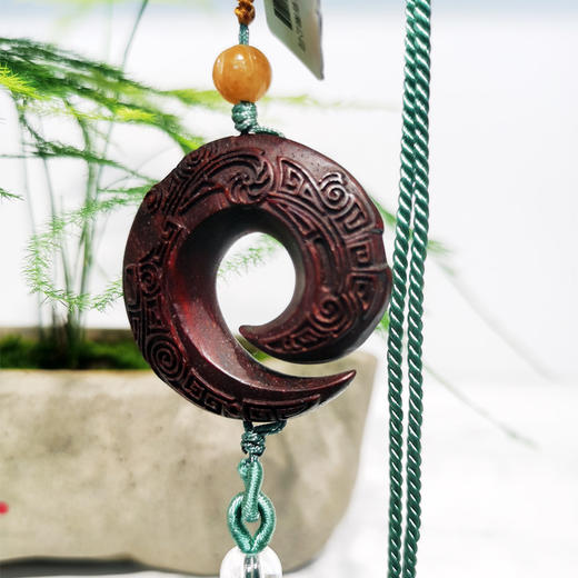 W°小叶紫檀时来运转车挂 商品图1