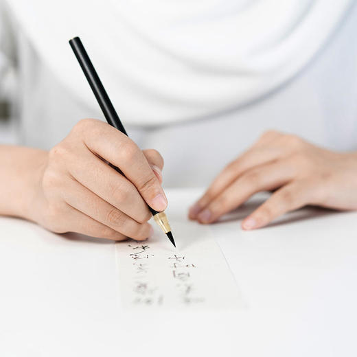 万物三千 笔墨方小管便携自来水钢笔式毛笔换笔头换墨胆李小平小楷笔 商品图1