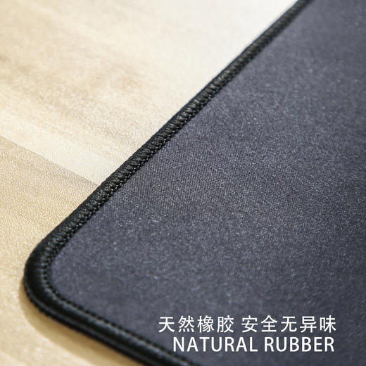 雪豹写真大号天然橡胶办公学习游戏桌垫防水鼠标垫 商品图3