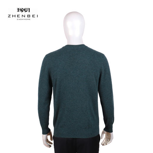 珍贝圆领静色提花男衫10835 商品图1